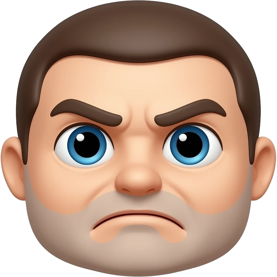 Emoji face disgusted emoji