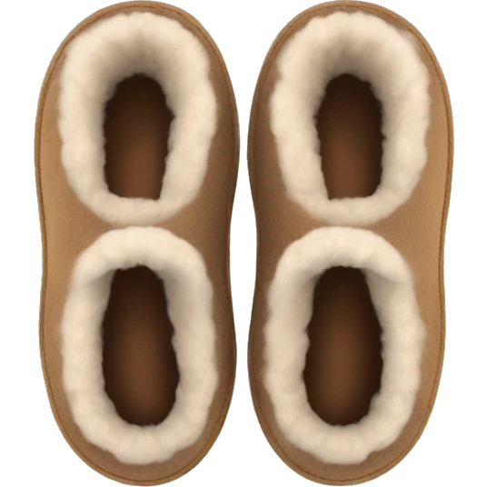 UGG slippers  emoji