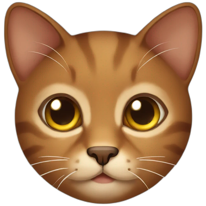 brown cat emoji