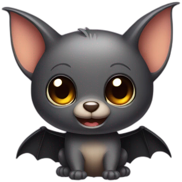 Cute little Bat  emoji