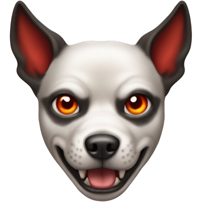 Devil dog emoji