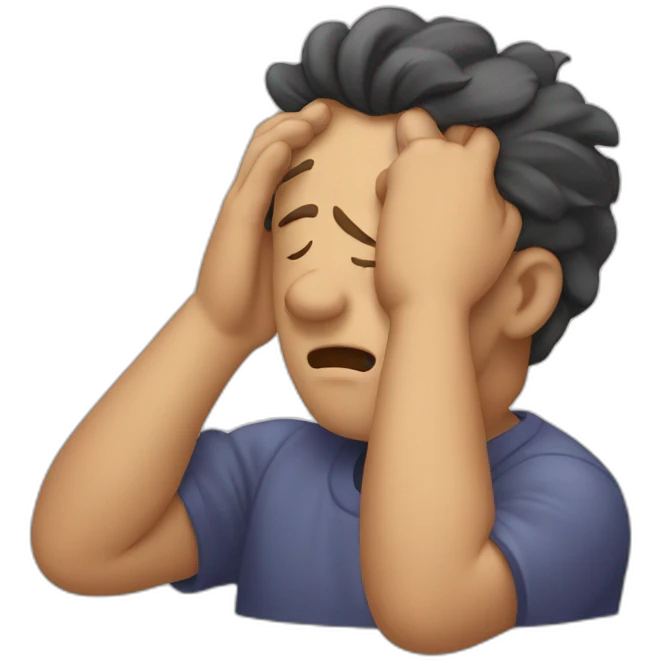 facepalm papa loel emoji