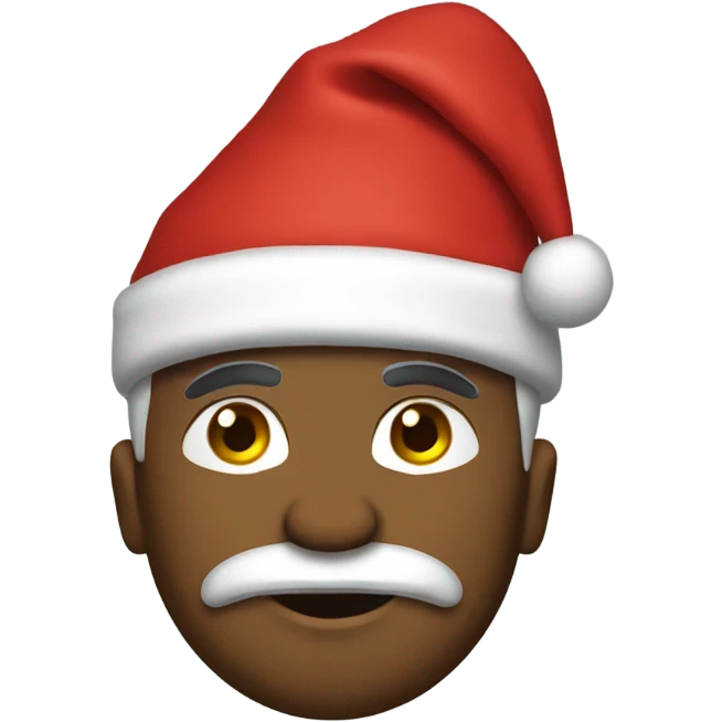 Santa jamacian  emoji