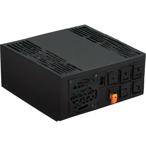 Black modular pc power supply emoji