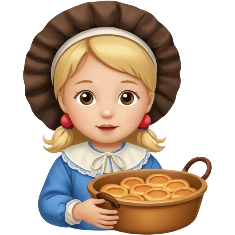baby girl traditional dutch baby clothes emoji