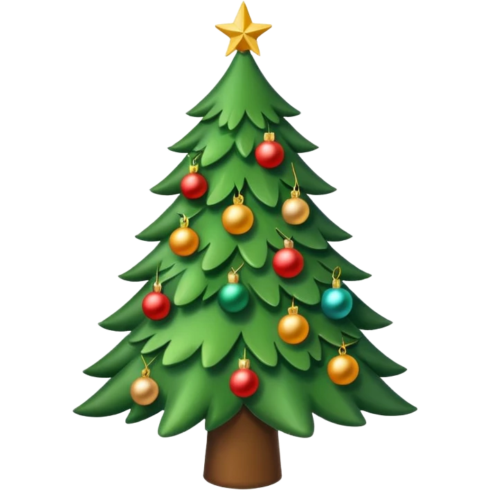 Christmas tree emoji