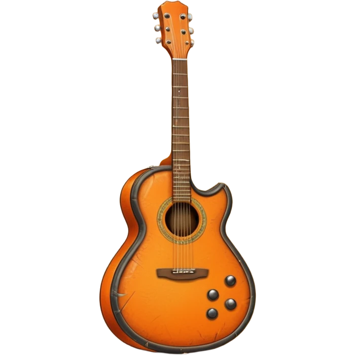 orange Guitar Case emoji