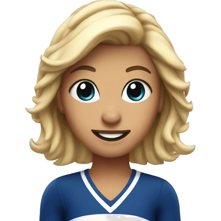 Cheerleader emoji