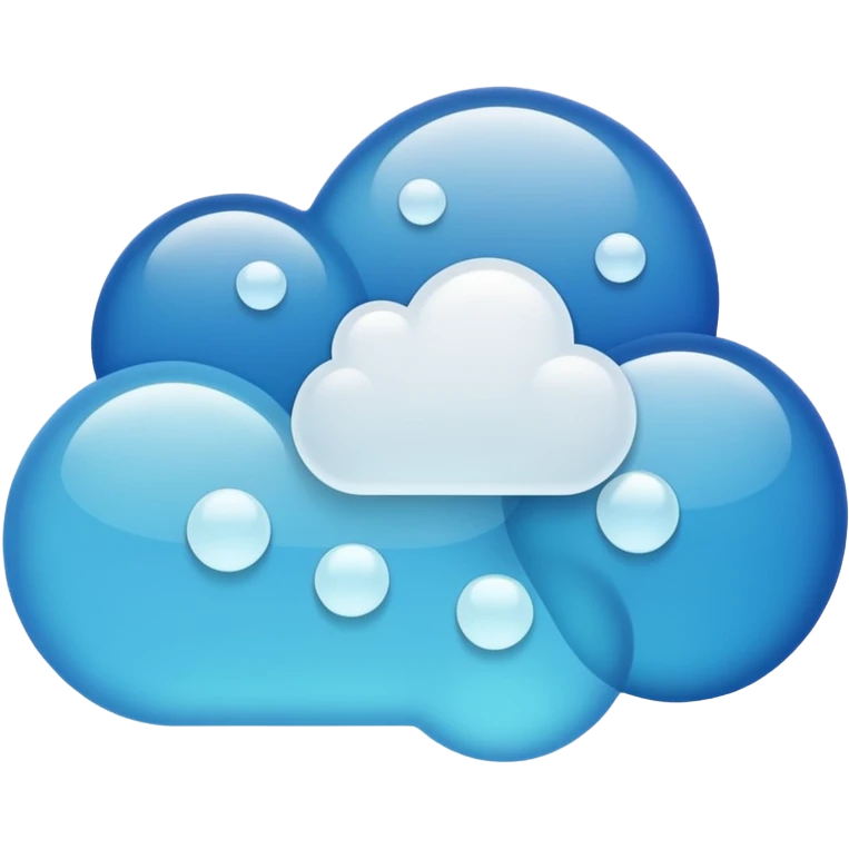 thought bubble with three dots, simple, clear, no text emoji