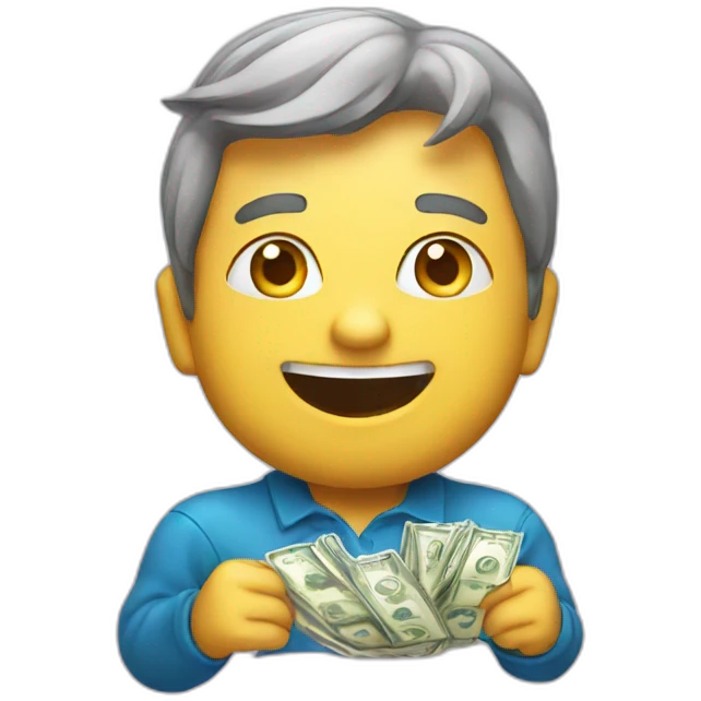 Lottery winner emoji