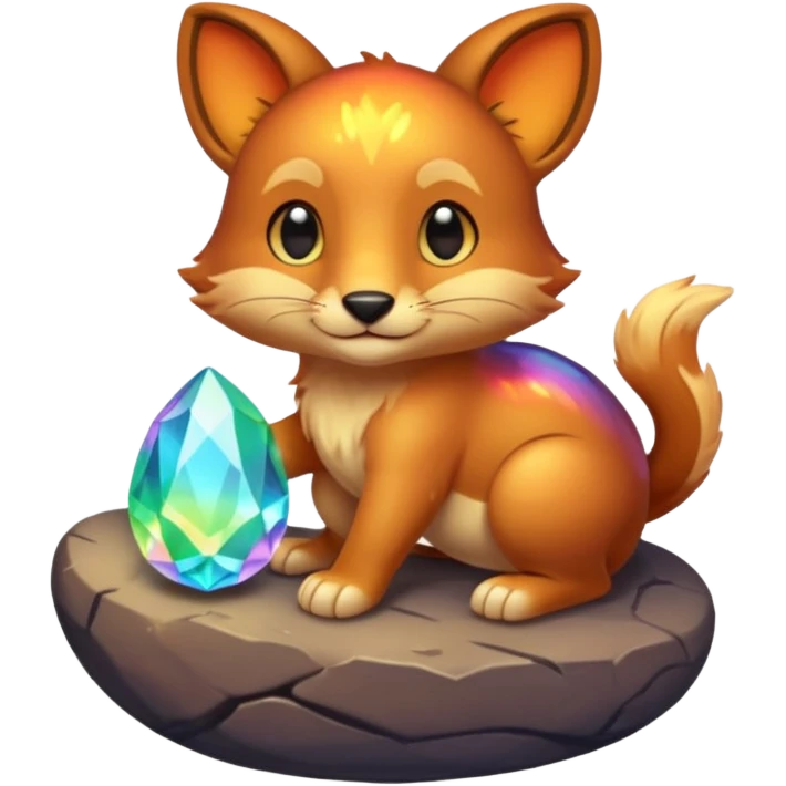 animal with magical stone


 emoji