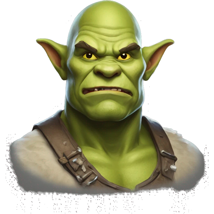 ogre from Dungeons & Dragons super realistic emoji