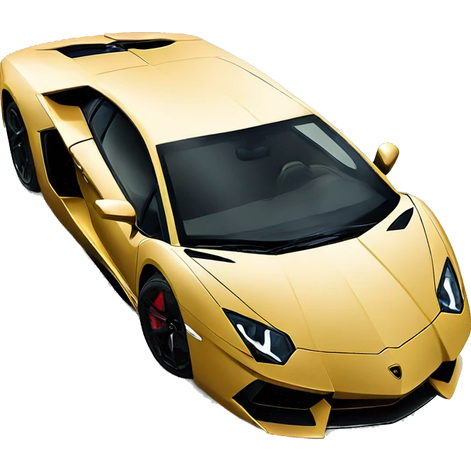 lamborghini aventador emoji