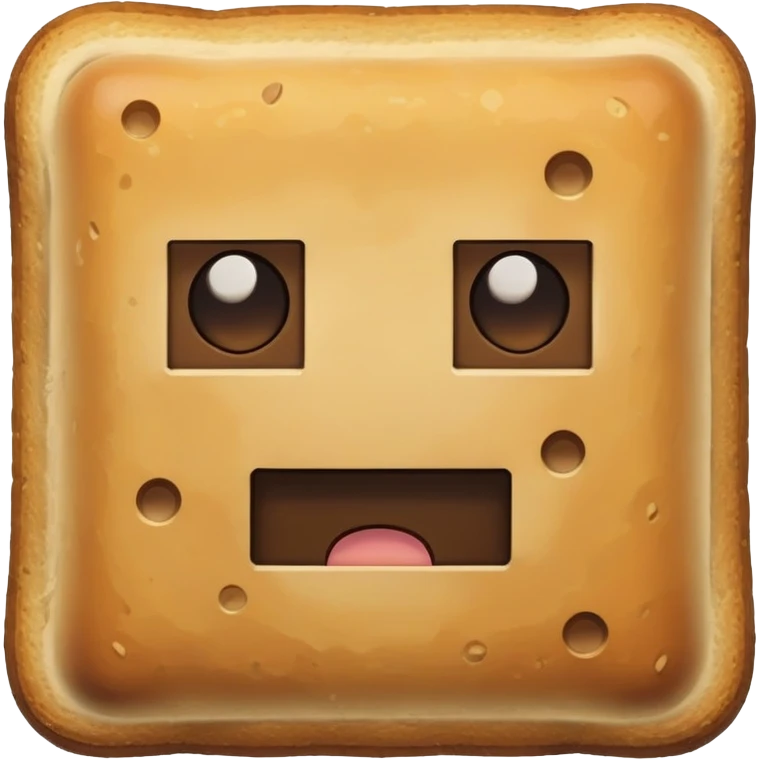 Minecraft bread emoji