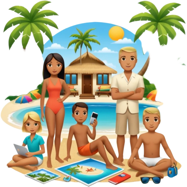 An extremely detailed lifestyle vision board collage for the year 2026. emoji