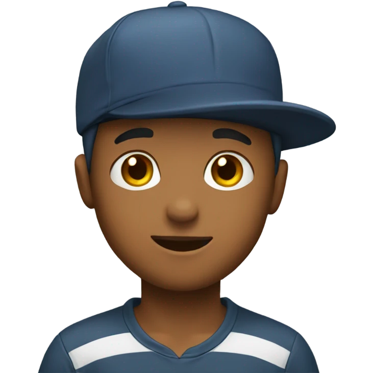 Boy with a cap emoji