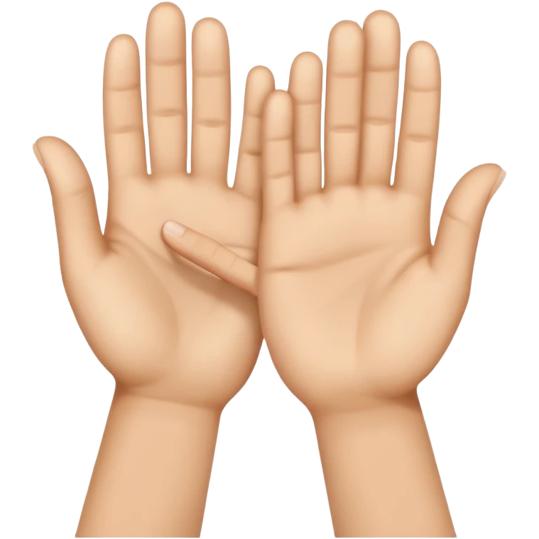 MANOS HACIENDO EL NUMERO 304 emoji