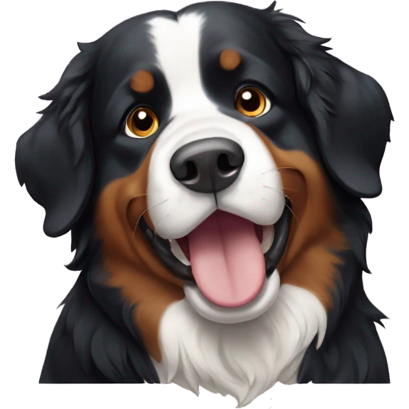 Bernese mountain dog emoji