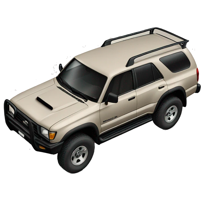 1997 4Runner bone color with black rims  emoji
