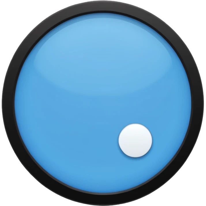 Mavi noktanin icinde bir tik emoji