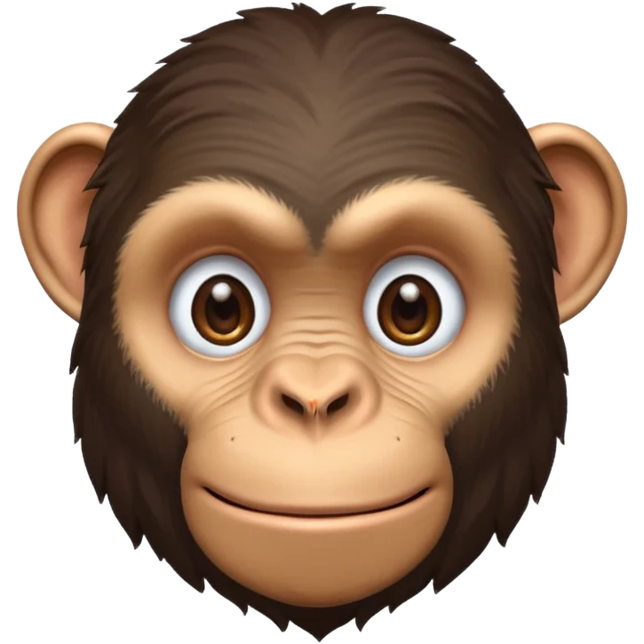 Chimpanzee emoji