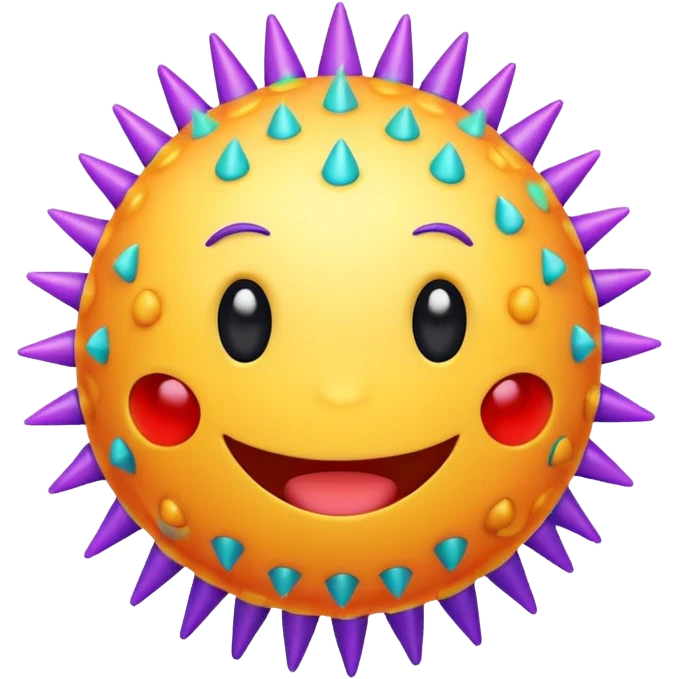 cute viruses emoji