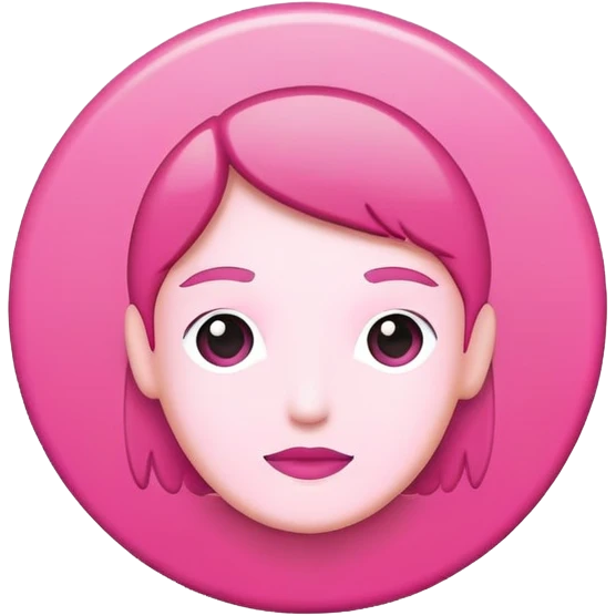 Pink Nando’s logo emoji