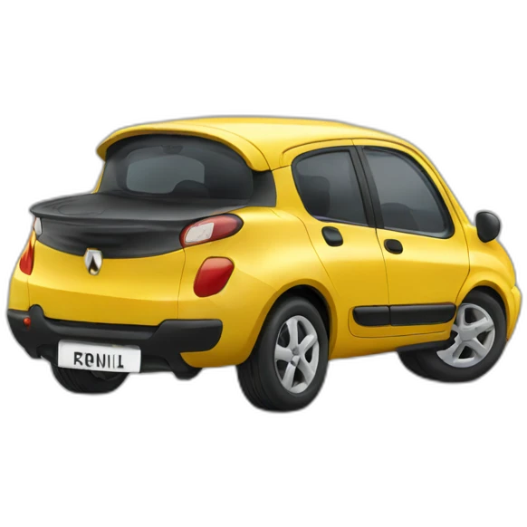 car, renault emoji