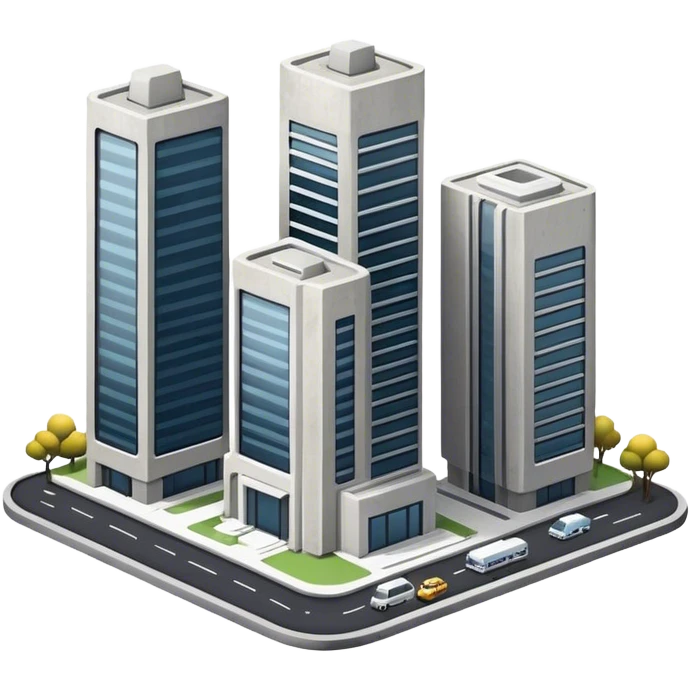 big buildings emoji