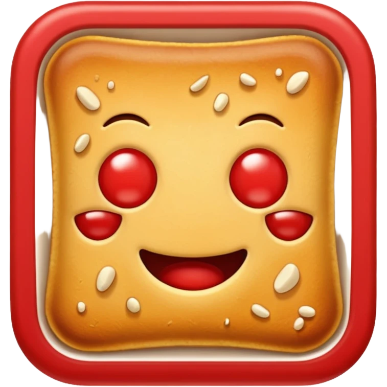 snack Red
 emoji