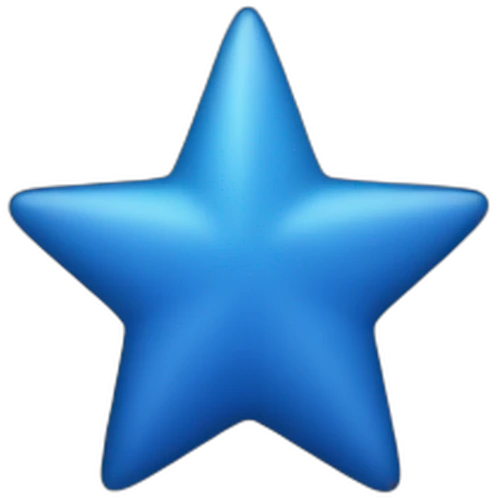 Blue Star emoji