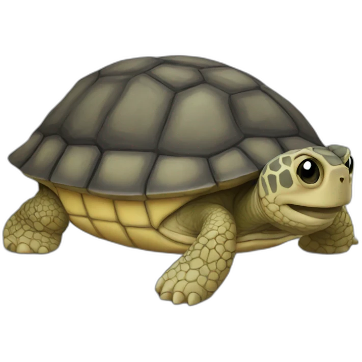 Chat sur tortue emoji