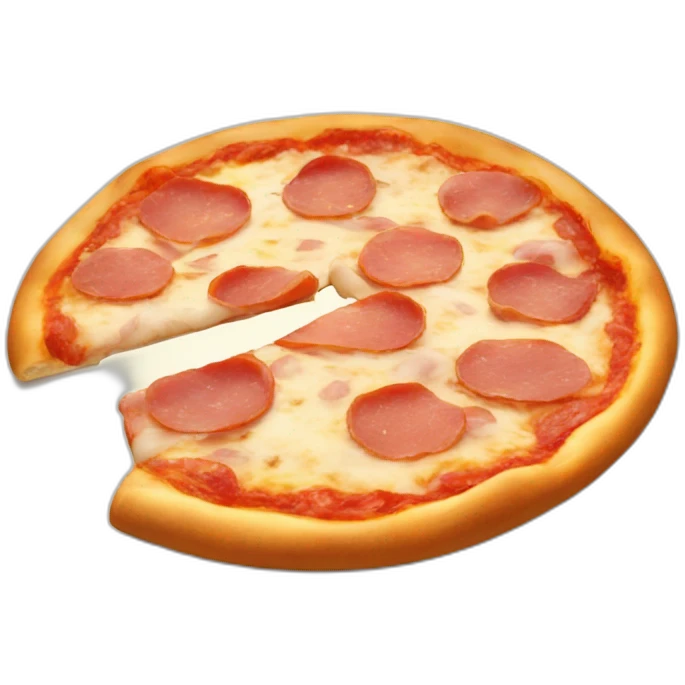 pizza prosciutto emoji