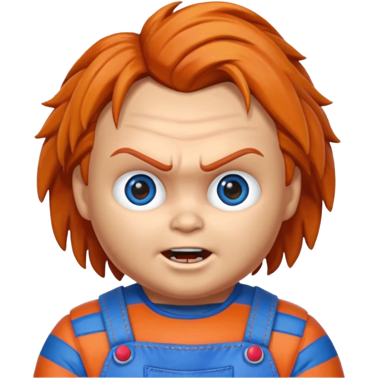 Un emojin de chuky emoji