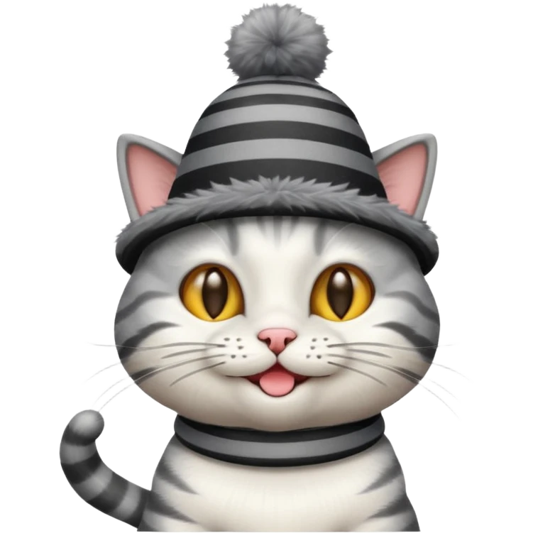 Cat in the hat emoji