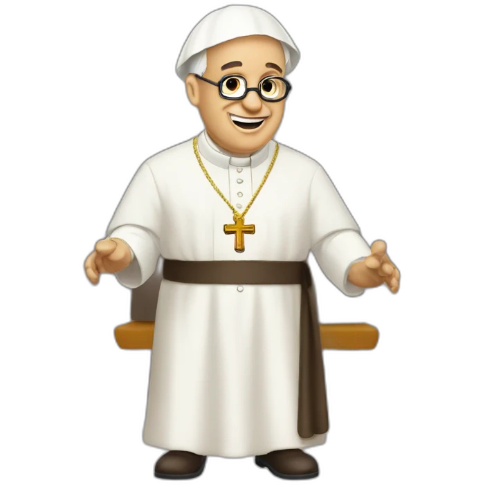 Papa Francisco Rezando emoji
