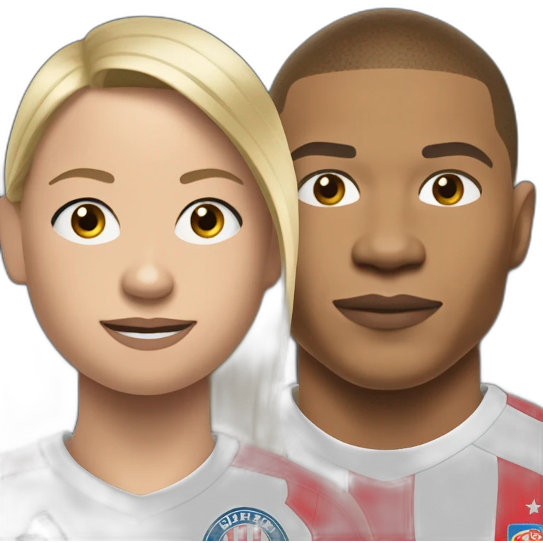 Haaland et mbappe  emoji