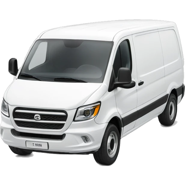 A white ram pro master van emoji