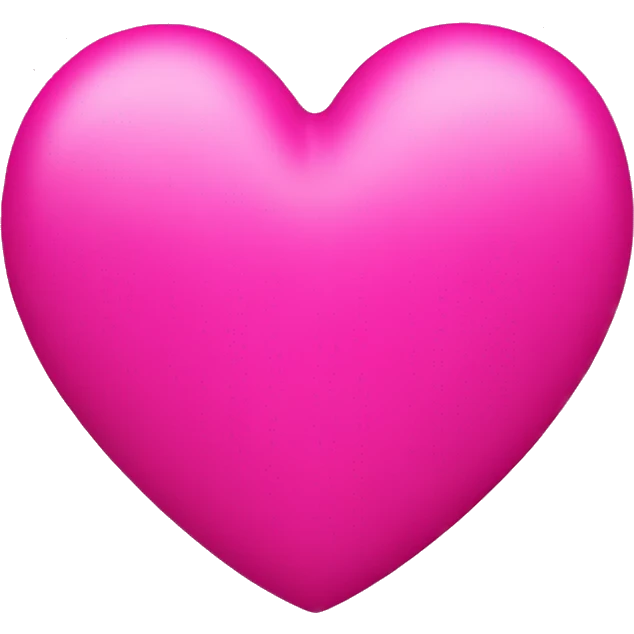 Hot pink heart  emoji