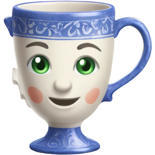 French ceramic cup emoji