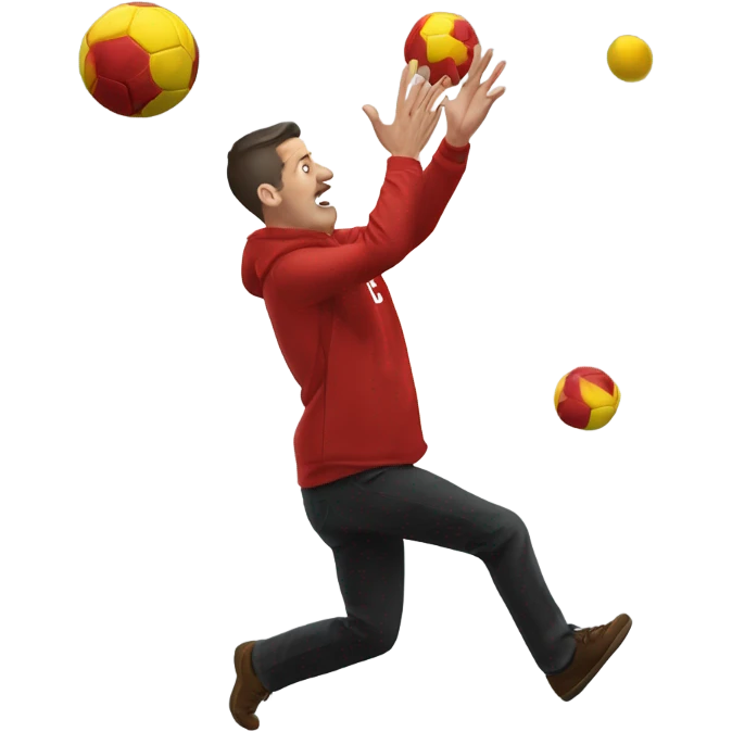 Lewandowski juggling emoji