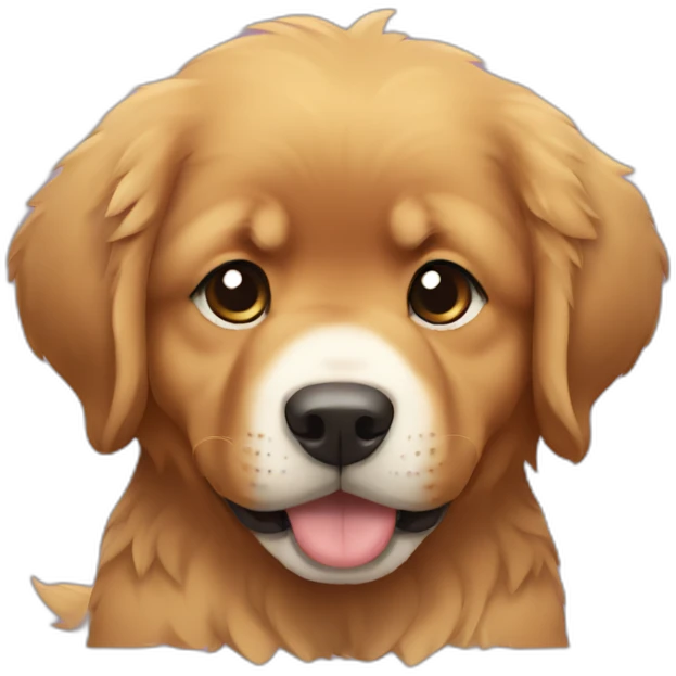Tibetan Mastiff puppy emoji