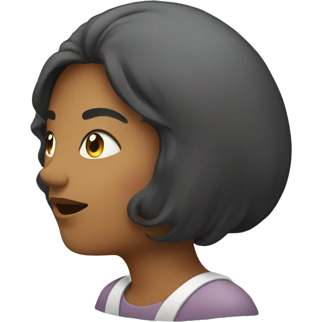 woman thinking emoji