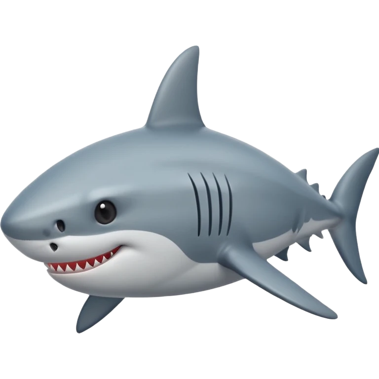 shark body with a cat face emoji