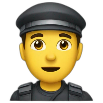Stop  man emoji