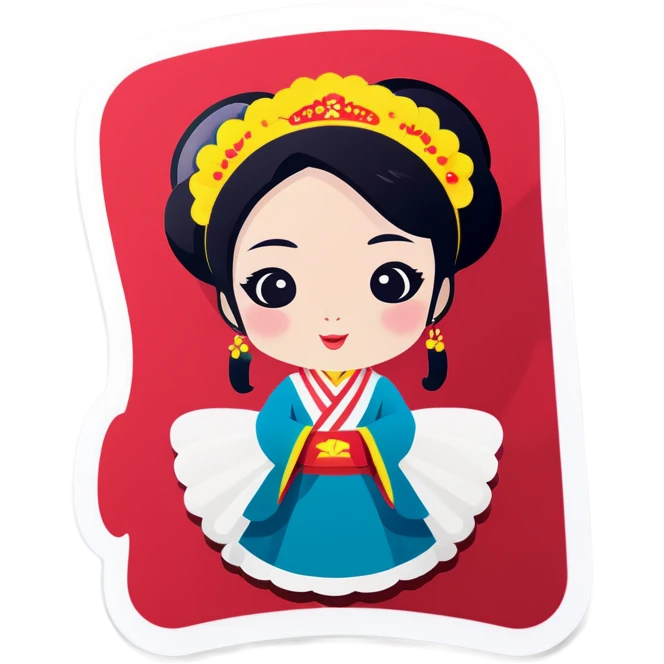 Coreana coquette emoji