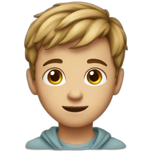 Cute boy emoji