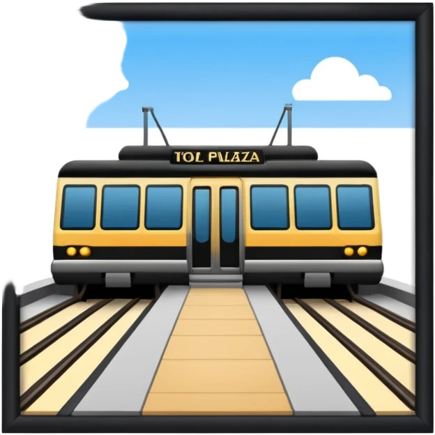 tol plaza station emoji