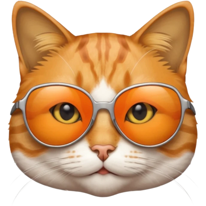 Cat wearing sunglasses emoji