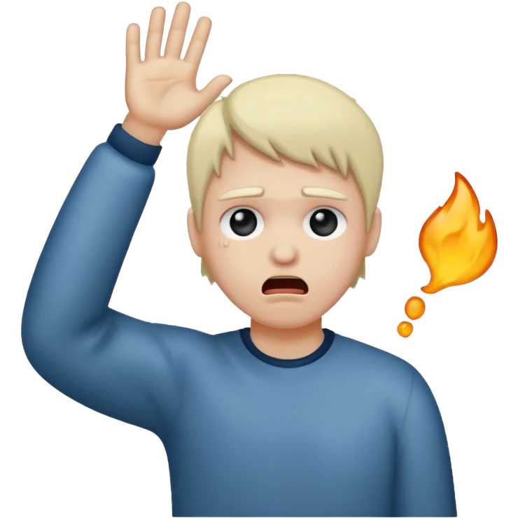 throwing up emoji